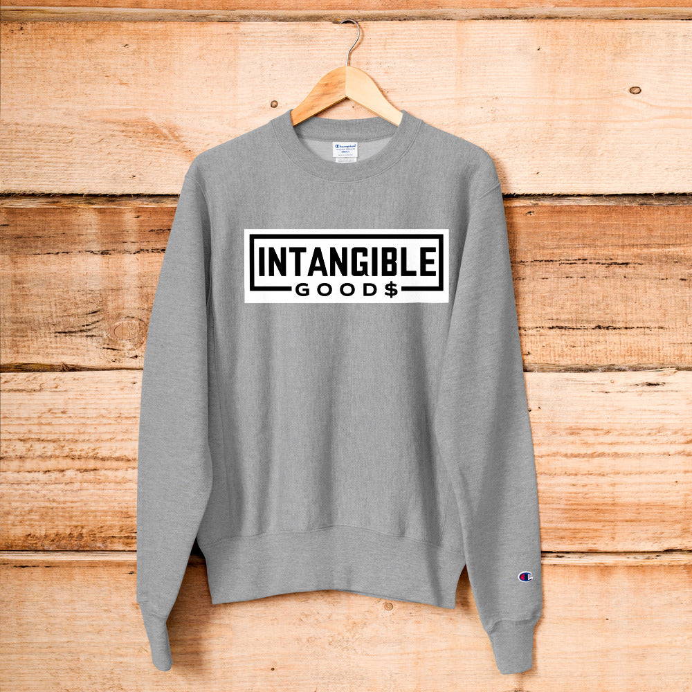 INTANGIBLE GOOD$ (MONEY) Champion Sweatshirt