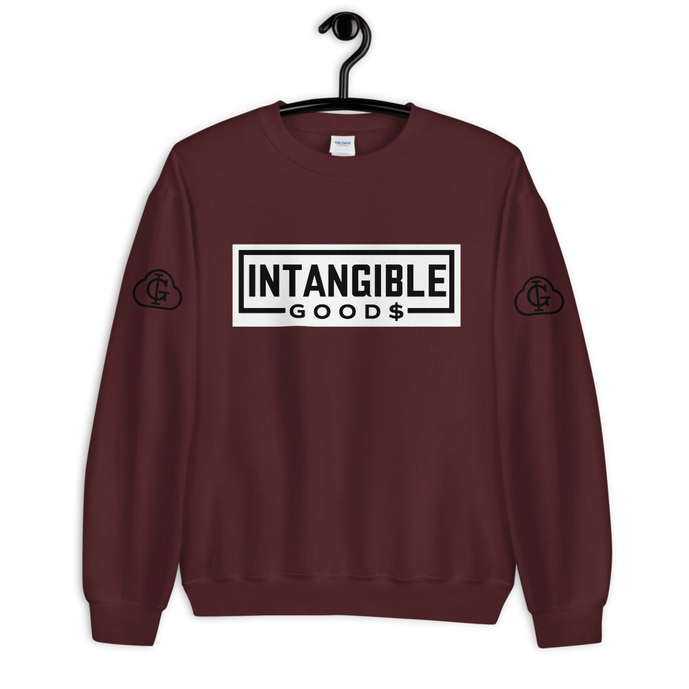 INTANGIBLE GOOD$ (MONEY) Unisex Sweatshirt